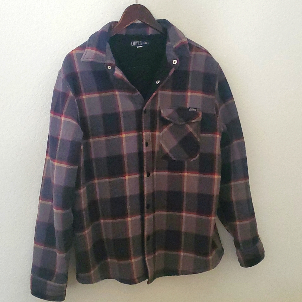 Caliville Flannel Mens jacket